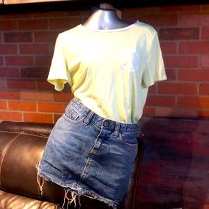Gap denim skirt, ladies 0